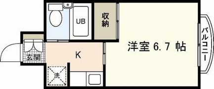 ダイアパレス横川公園の間取り画像