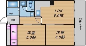 メゾンユタカファイブの間取り画像