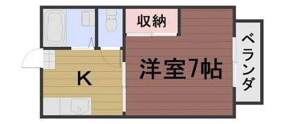 パシフィック青江の間取り画像