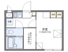 レオパレスエミオンの間取り画像