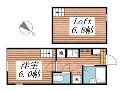 ドミール井土ヶ谷の間取り画像