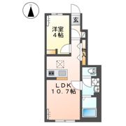 サンライズKの間取り画像