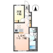 サンライズKの間取り画像