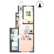 サンライズKの間取り画像