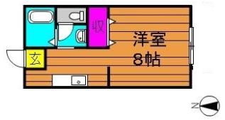 西之浦サンプラザの間取り画像