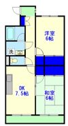 プラディスコートの間取り画像