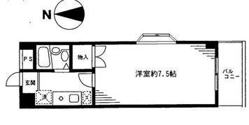 カーサ新井の間取り画像