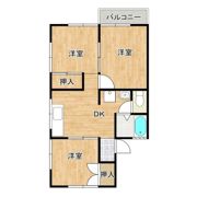 高見原ハイムの間取り画像