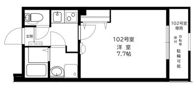 リーヴェルポート横浜西口Carnaの間取り画像