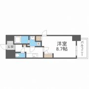 プランドール北浜の間取り画像