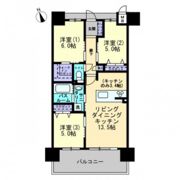 アルファライフ岡大医学部前の間取り画像