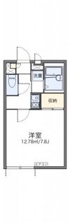 レオパレスOLIVEⅡの間取り画像