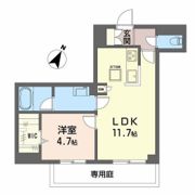 Ecrage Takasuの間取り画像