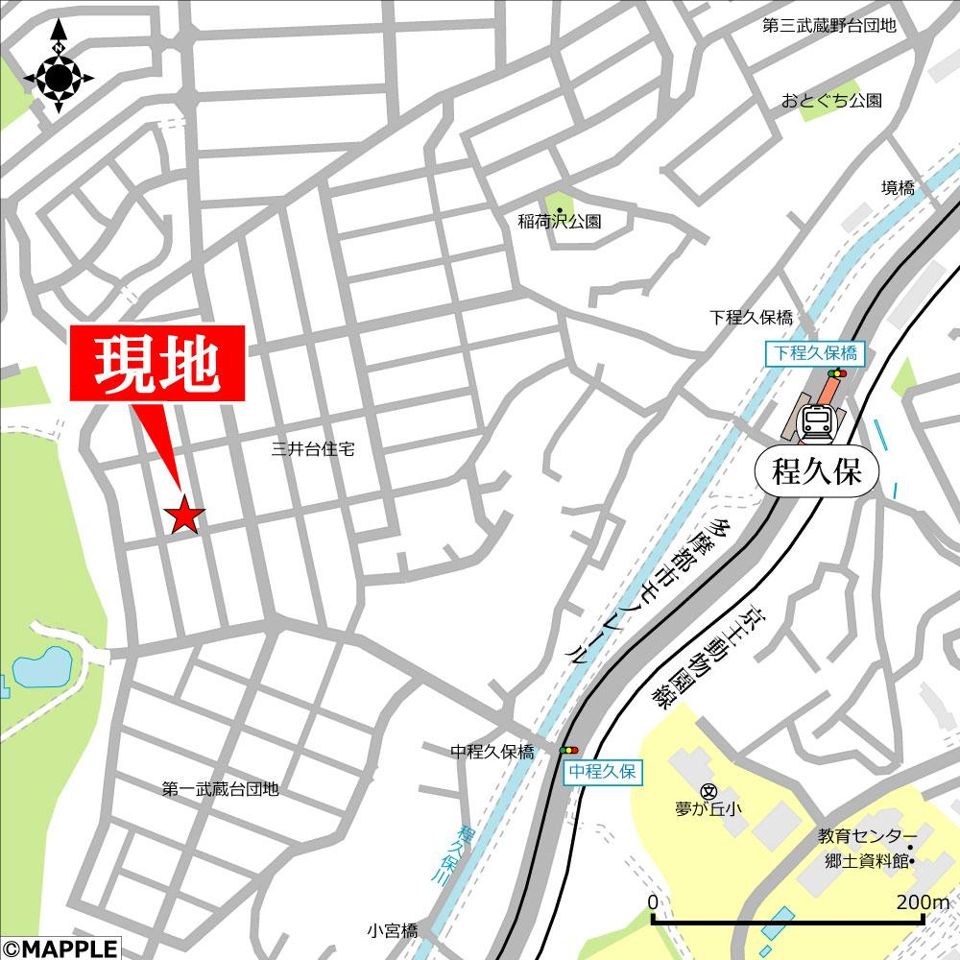 近くに施設あり