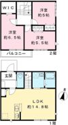 三沢5丁目戸建の間取り画像