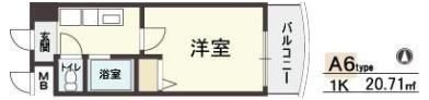 HOPE CITY天神橋の間取り画像