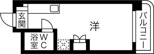 ハイム伊勝の間取り画像