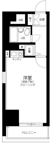 シティコープ浅草橋Ⅲの間取り画像