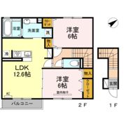 ルミエール A棟の間取り画像