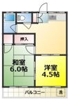 桃江荘の間取り画像