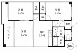 船木ハイツ2の間取り画像