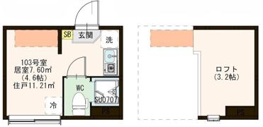 ワイズときわ台の間取り画像