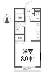コーポレイバンⅡの間取り画像