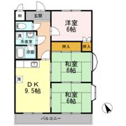 アゼリア祇園の間取り画像