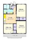 コーポ春花の間取り画像