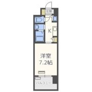 レジデンス南森町の間取り画像