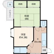 キャピタル住之江公園の間取り画像