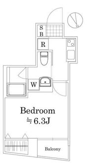 ラフィスタ横浜黄金町の間取り画像