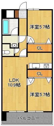 ルネックスIIの間取り画像