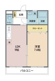 カーサ・ドレッセの間取り画像