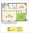 ラ・メール鉢塚の間取り画像