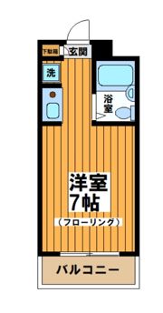 藤和シティスクエア桜上水の間取り画像