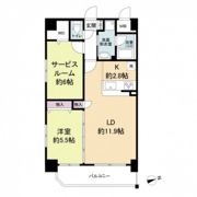 Lion平和大通の間取り画像