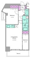 レジディア杉並方南町の間取り画像