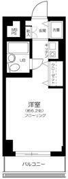 ヒルズ駒場東大前の間取り画像