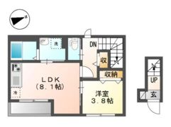 JuhamoaⅠ -ジュハモア-の間取り画像