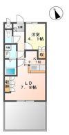 カナルの間取り画像