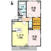 アルカディア F棟の間取り画像
