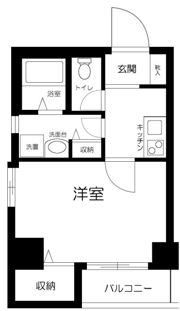 ローズマンションミヤハラの間取り画像
