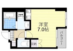 第6浦濱ビレッジの間取り画像