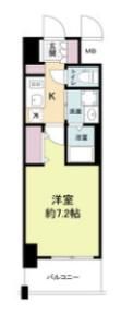 Metrosa京町堀の間取り画像