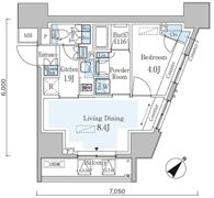 GRAN PASEO横濱関内PREMIUMの間取り画像