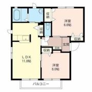 ソレアードEの間取り画像