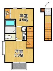 Dear津田 B棟の間取り画像