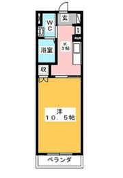 confor鴨宮の間取り画像