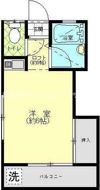 リバーサイド港南の間取り画像